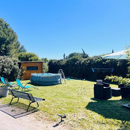 Villa Location T3 Jardin Avec Piscine Mèze Esterno foto