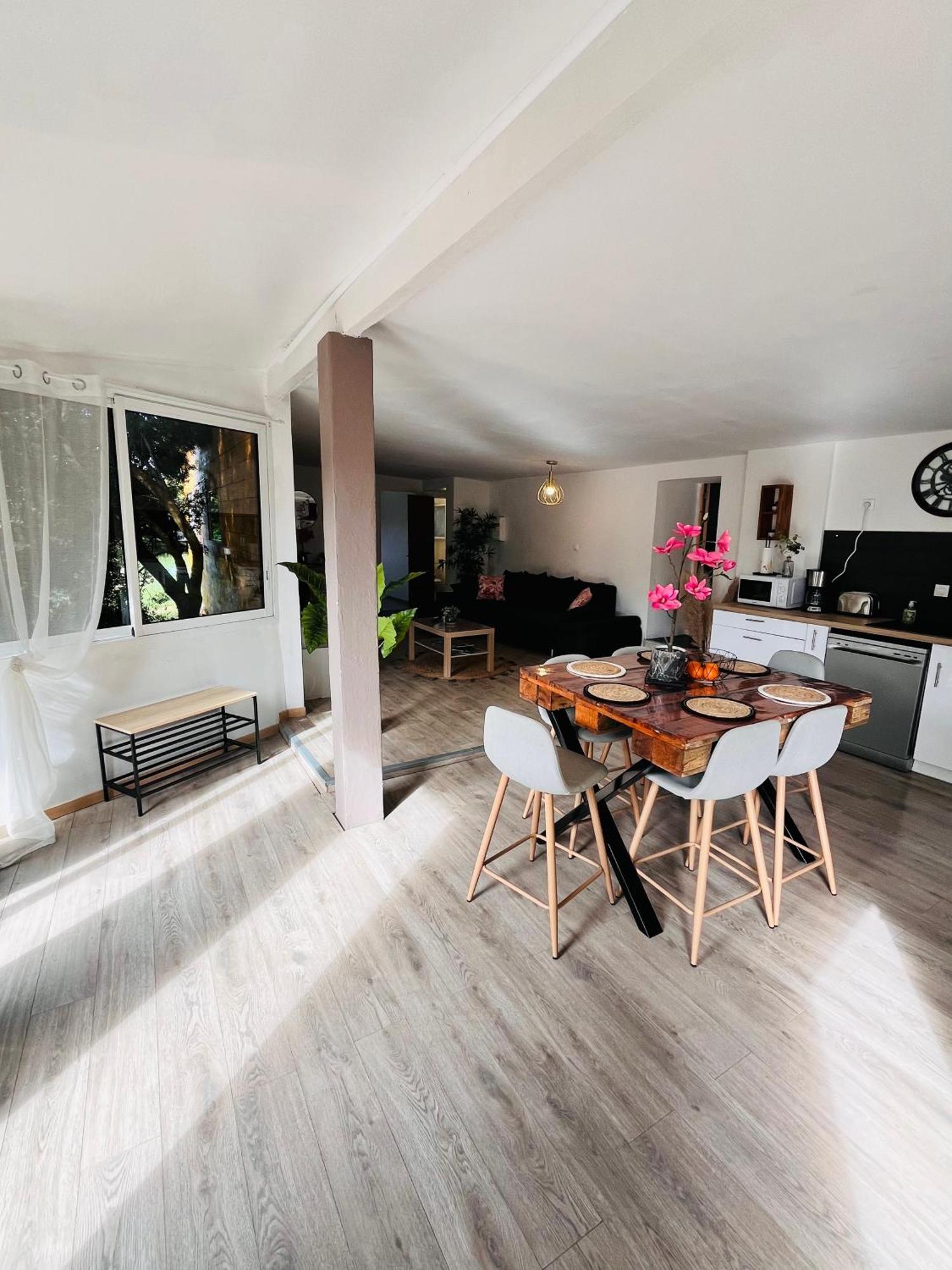 Villa Location T3 Jardin Avec Piscine Mèze Esterno foto